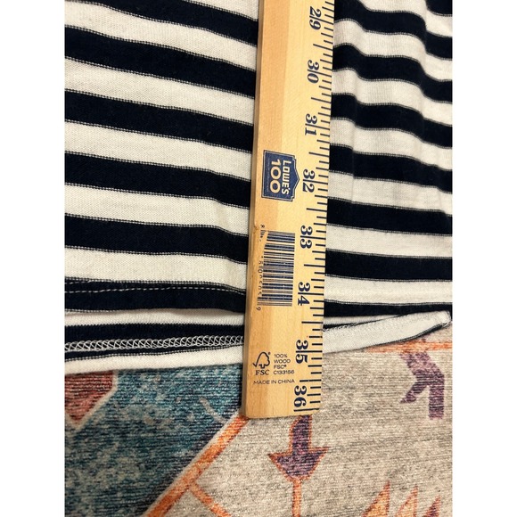 Nation LTD Medium Beatrice Tank Dress navy white‎ stripe old money beach preppy - Picture 8 of 8